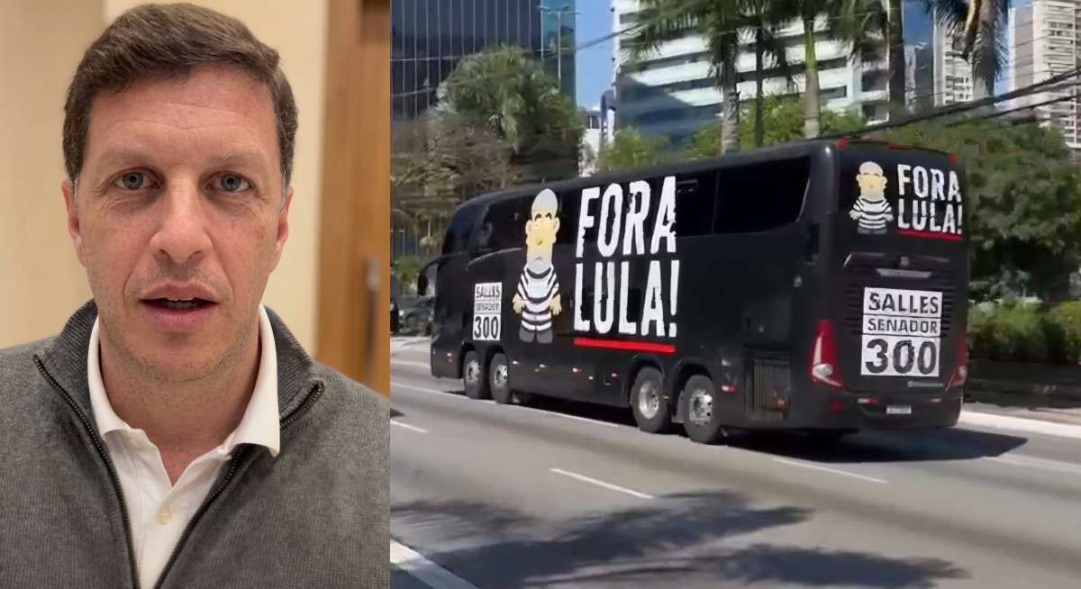 TRE manda Salles retirar propaganda em &ocirc;nibus com 'Fora Lula'