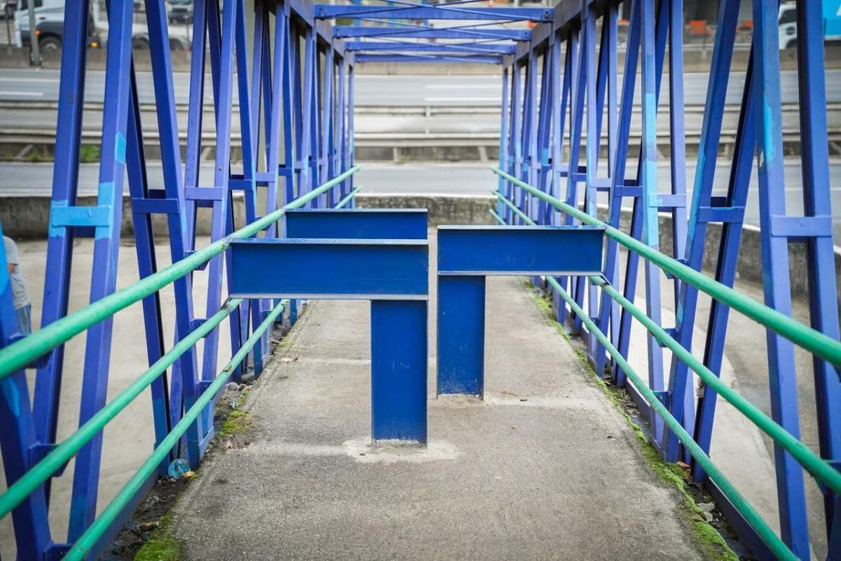 Prefeitura de Caxias instala bloqueadores em passarelas