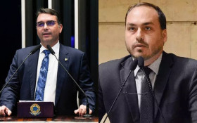 Moraes autoriza Fl&aacute;vio e Carlos Bolsonaro a visitarem Filipe Martins na pris&atilde;o
