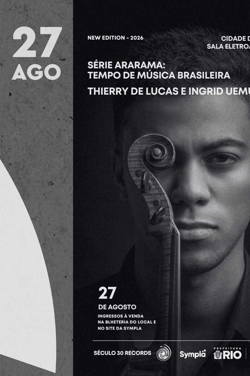 Concerto marca lan&ccedil;amento do &aacute;lbum 'Romances Brasileiros'