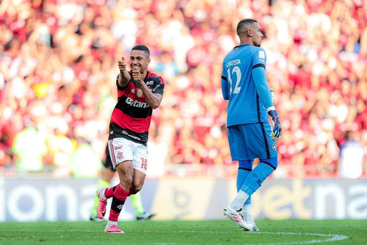 Flamengo bate o Botafogo e volta a brigar pela lideran&ccedil;a