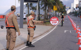 Zona Sul ganha nova ciclofaixa de lazer entre Leblon e Copacabana