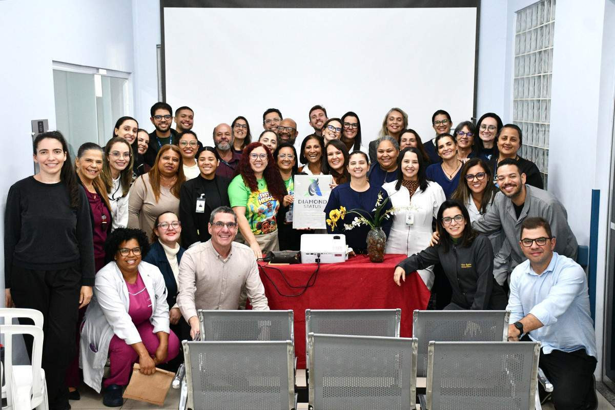 Hospital recebe selo Diamond por atendimento a casos de AVC