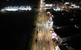 Indaiatuba atinge 90% de ilumina&ccedil;&atilde;o p&uacute;blica em LED