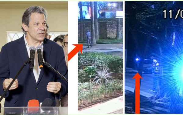 Parecer t&eacute;cnico refor&ccedil;a relato de motorista de Haddad sobre abordagem suspeita de viatura policial