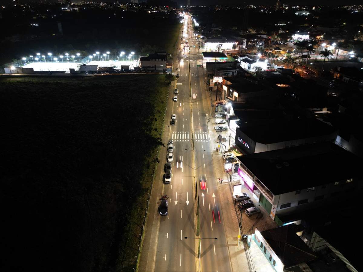 Indaiatuba atinge 90% de ilumina&ccedil;&atilde;o p&uacute;blica em LED