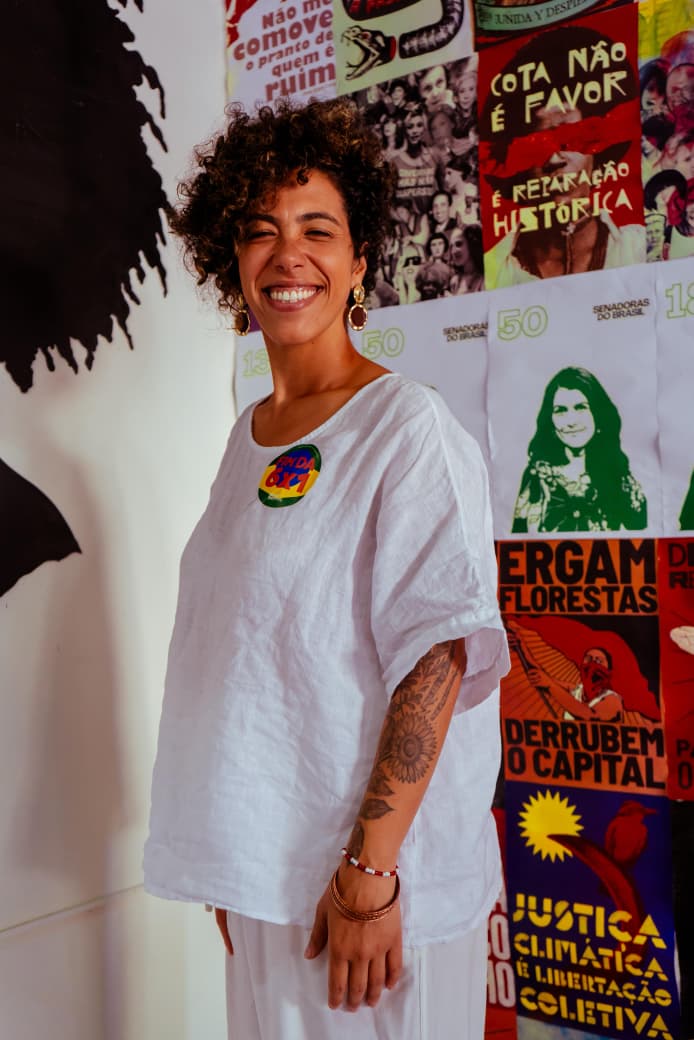 Tal&iacute;ria Petrone inaugura comit&ecirc;de campanha em Niter&oacute;i