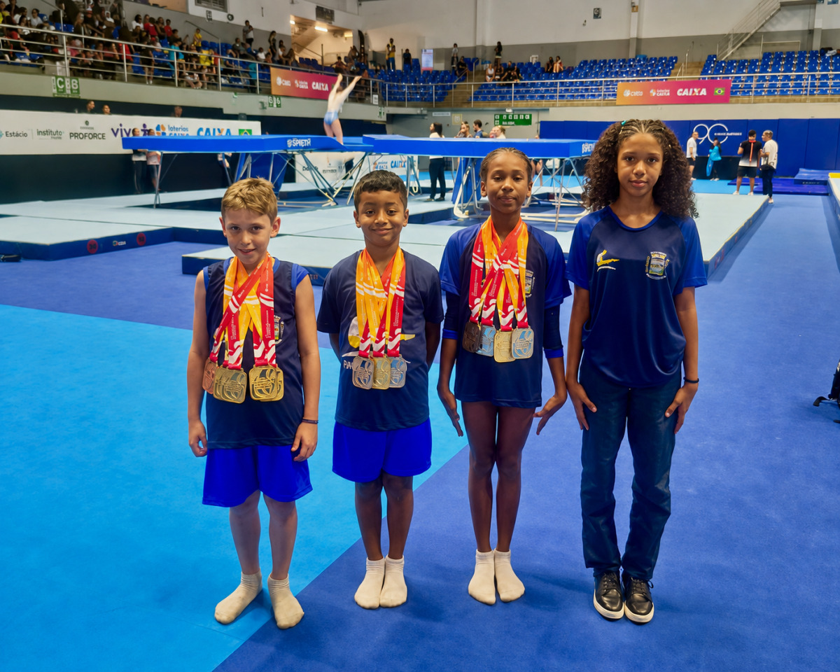 Pinheiral conquista 12 medalhas no
Sul‑Americano