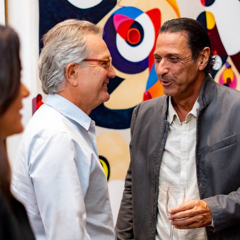 Eduardo Tibiriçá Machado e Rogério Cervone