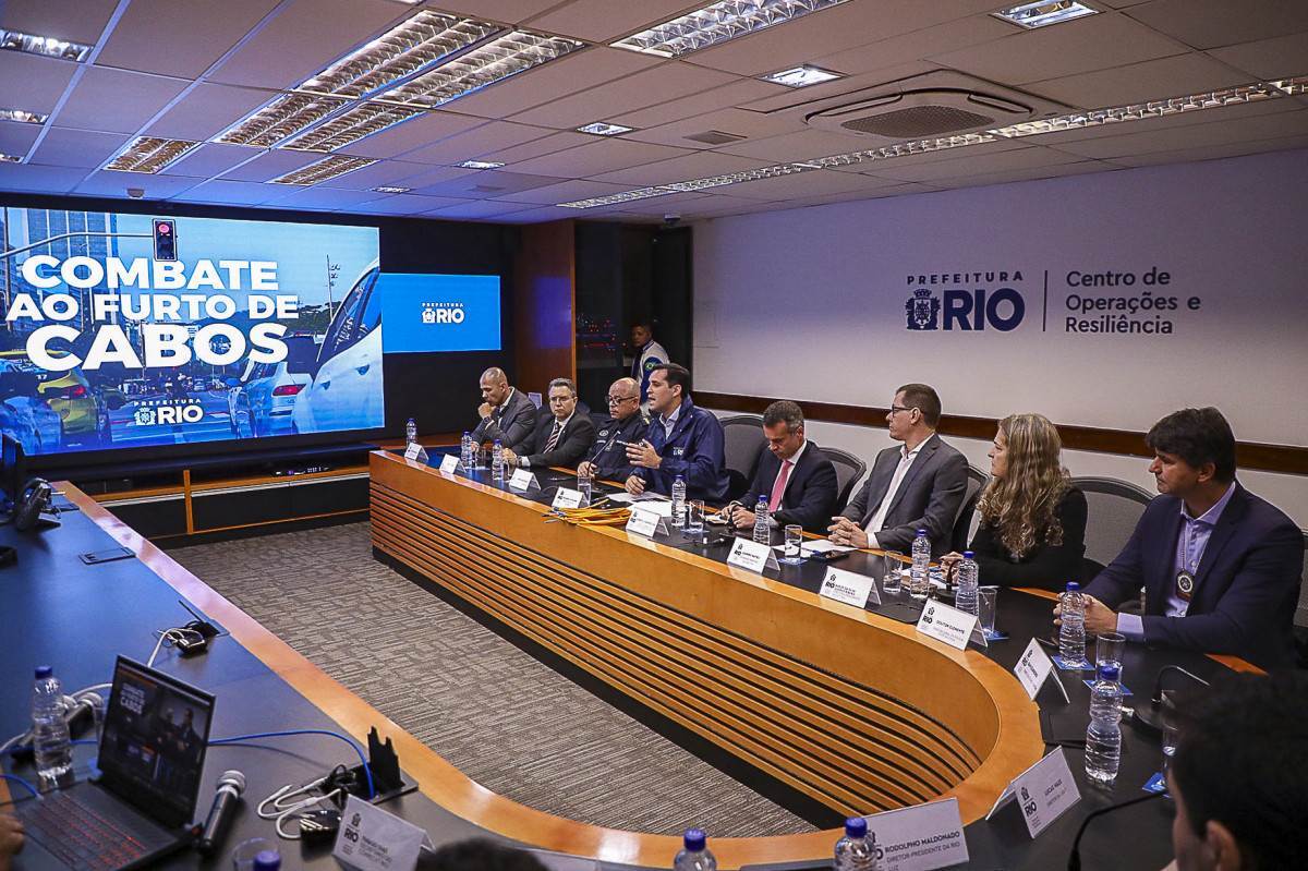 Rio cria N&uacute;cleo Integrado para combater o furto de cabos na cidade