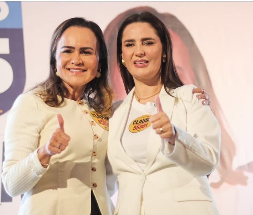 Cl&aacute;udia Vasconcellos lan&ccedil;a candidatura ao lado de Dani do Waguinho