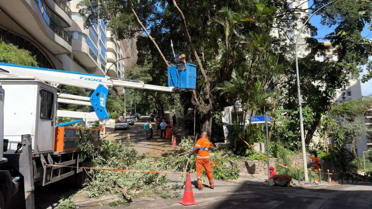 Copacabana recebe servi&ccedil;os urbanos nesta semana