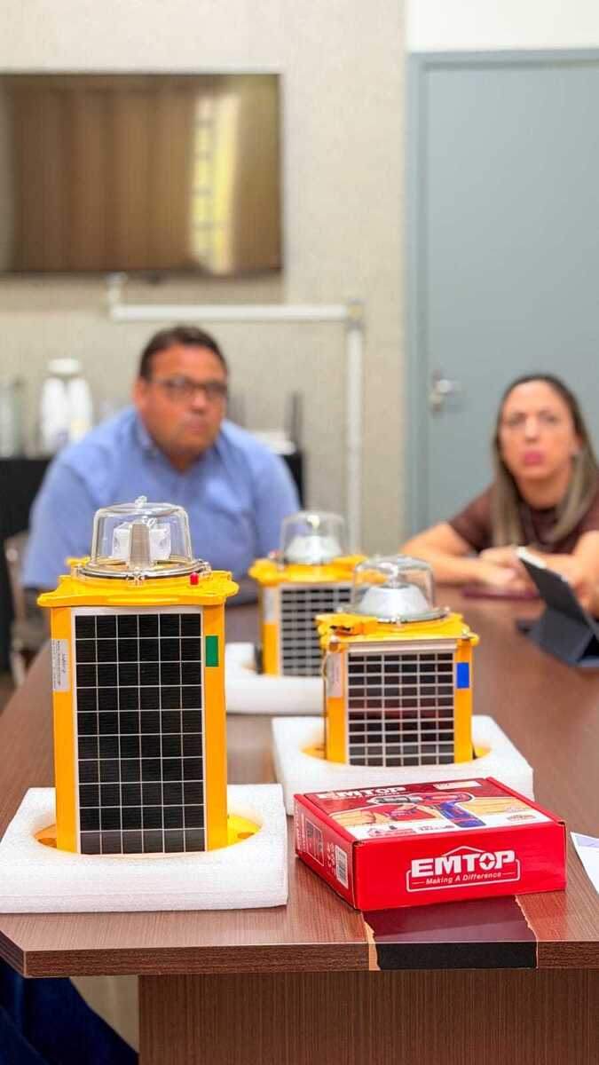 Aeroporto de Americana ter&aacute; lumin&aacute;rias de LED solar para ampliar a seguran&ccedil;a