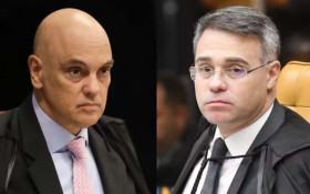 Moraes exp&otilde;e relat&oacute;rios da PF e pede abertura de investiga&ccedil;&atilde;o contra Mendon&ccedil;a