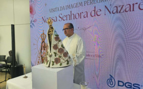 Nossa Senhora de Nazar&eacute; peregrina por Bel&eacute;m