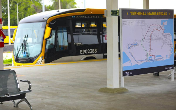 Terminal BRT Metropolitano ganha viagem direta para S&atilde;o Paulo