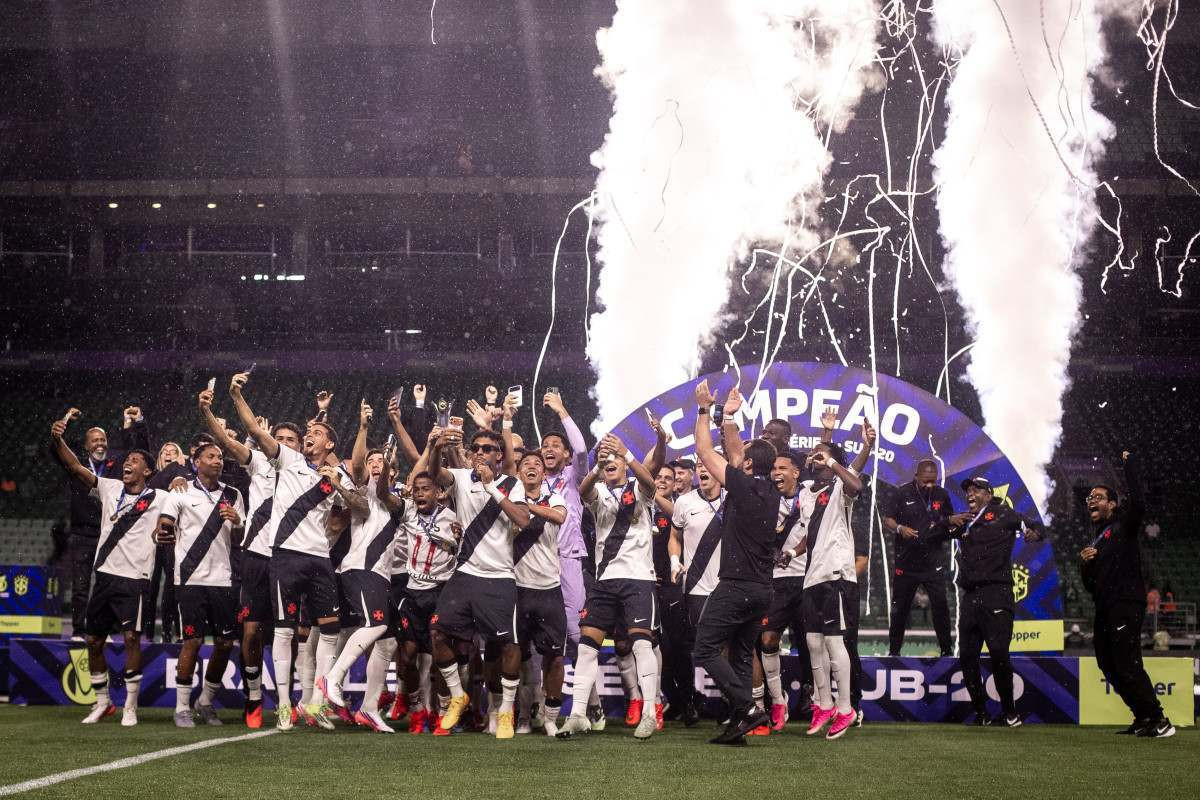 Vasco conquista o Brasileir&atilde;o Sub‑20 pela primeira vez
