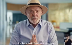 Lula usa tarifa&ccedil;o de Trump para atacar Fl&aacute;vio em propaganda