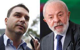 Pela primeira vez, pesquisa aponta Fl&aacute;vio na frente de Lula