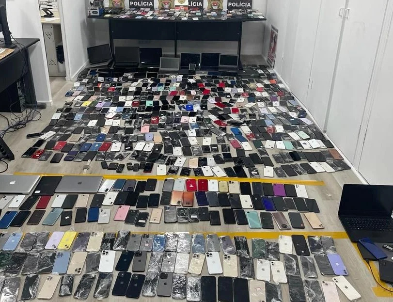 Roubos de celulares caem 20,5% e chegam ao menor n&iacute;vel em dez anos no estado de SP