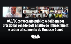 OAB‑SC cobra Senado sobre impeachment de ministros do STF