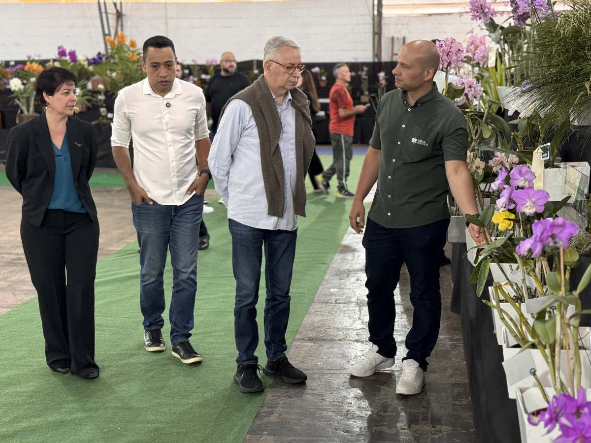 Expo Orqu&iacute;dea re&uacute;ne expositores de sete estados brasileiros em Americana‑SP