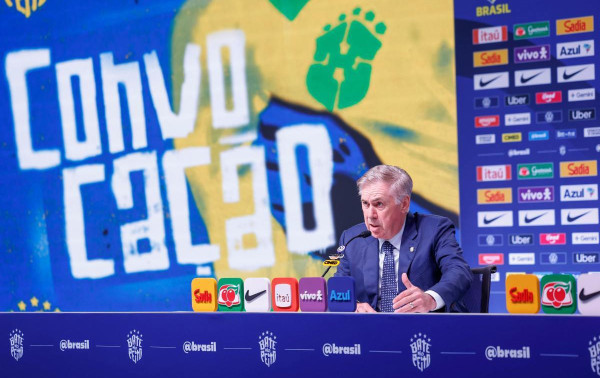 Carlo Ancelotticonvoca a Sele&ccedil;&atilde;opara amistosos contraAustr&aacute;lia e &Iacute;ndia