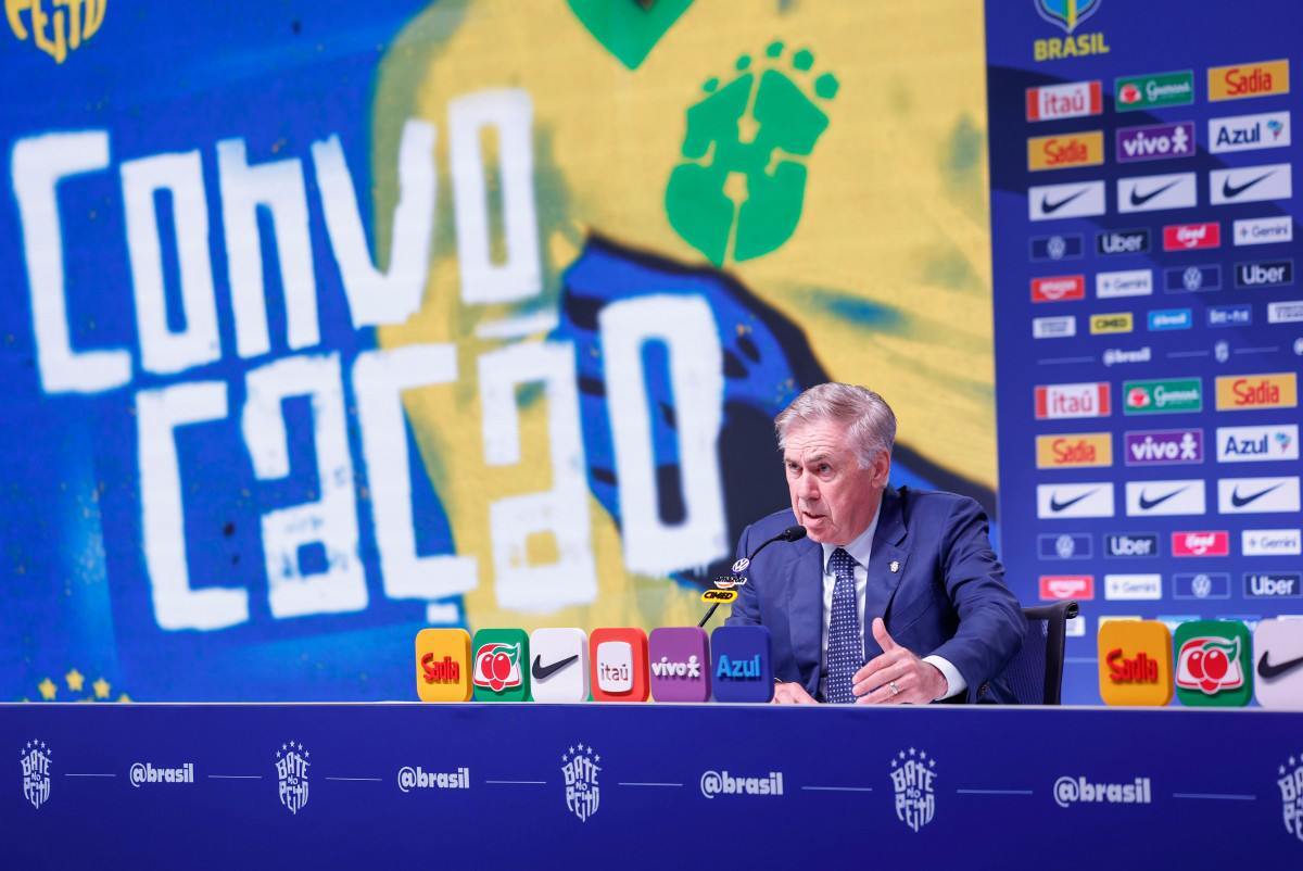 Carlo Ancelotticonvoca a Sele&ccedil;&atilde;opara amistosos contraAustr&aacute;lia e &Iacute;ndia