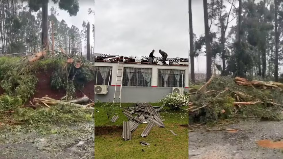Paran&aacute; registra dois tornados em menos de 24 horas