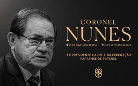 Coronel Nunes, ex‑presidente da CBF, morre aos 87 anos