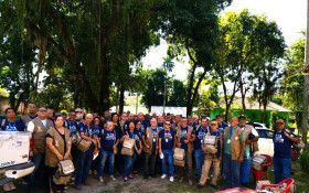 Mobiliza&ccedil;&atilde;o simult&acirc;nea em cinco pontos de Duque de Caxias