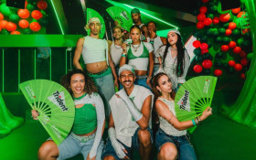 Rock In Rio | No ritmo do "Que Se Masque", Trident surpreende a Cidade do Rock com flash mob