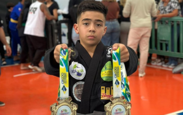 Davi Lucas conquista medalhas de ouro no Campeonato Panamericano de Jiu-Jitsu