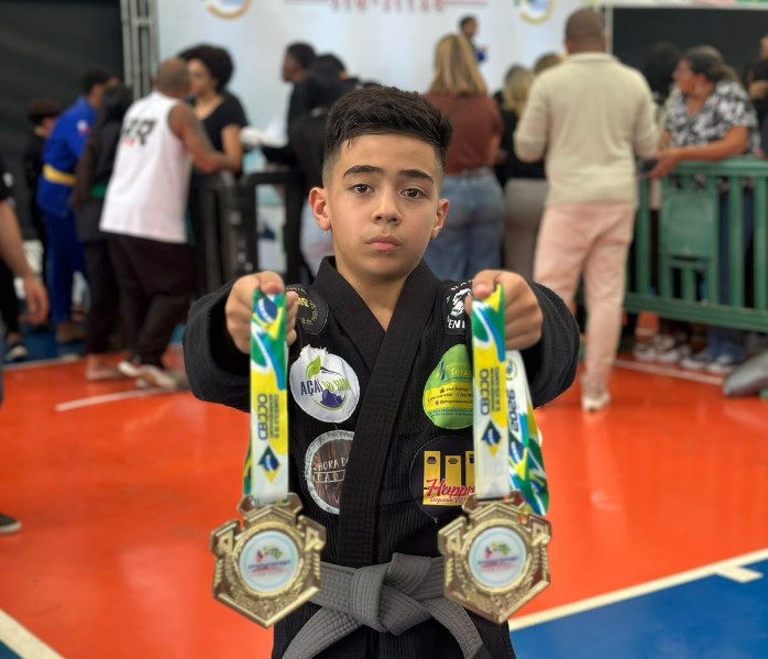 Davi Lucas conquista medalhas de ouro no Campeonato Panamericano de Jiu‑Jitsu