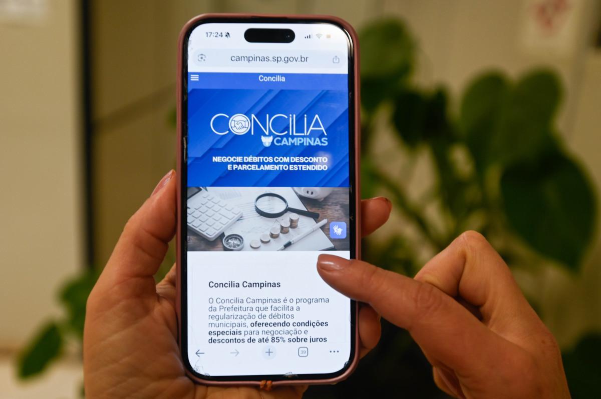 Nova etapa do Concilia Campinas come&ccedil;a com descontos de at&eacute; 85% em juros e multas