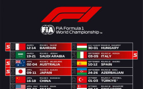 F&oacute;rmula 1 divulga calend&aacute;rio para 2027 com volta da Sprint no GP de Interlagos