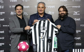 Tite &eacute; apresentado no Botafogo e fala em grandes ambi&ccedil;&otilde;es