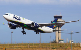 Azul festeja 10 anos em Portugal com 2,3 milh&otilde;es de clientes transportados na rota Campinas‑Lisboa