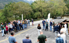 Nova ponte leva mais seguran&ccedil;a e mais qualidade de vida aos moradores do Zungu