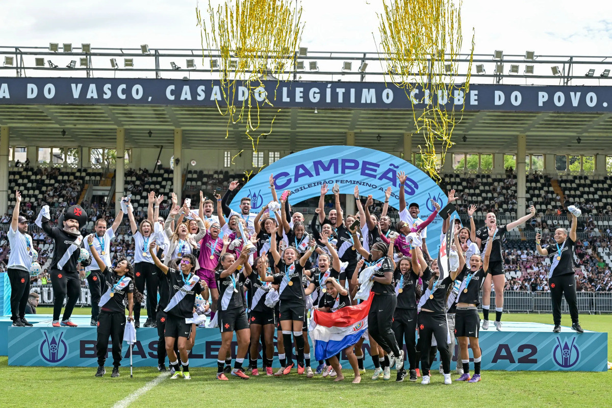 Em S&atilde;o Janu&aacute;rio, Vasco &eacute; campe&atilde;o do Brasileir&atilde;o Feminino S&eacute;rie A2