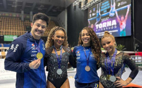 Brasil brilha na Copa do Mundo de Gin&aacute;stica Art&iacute;stica