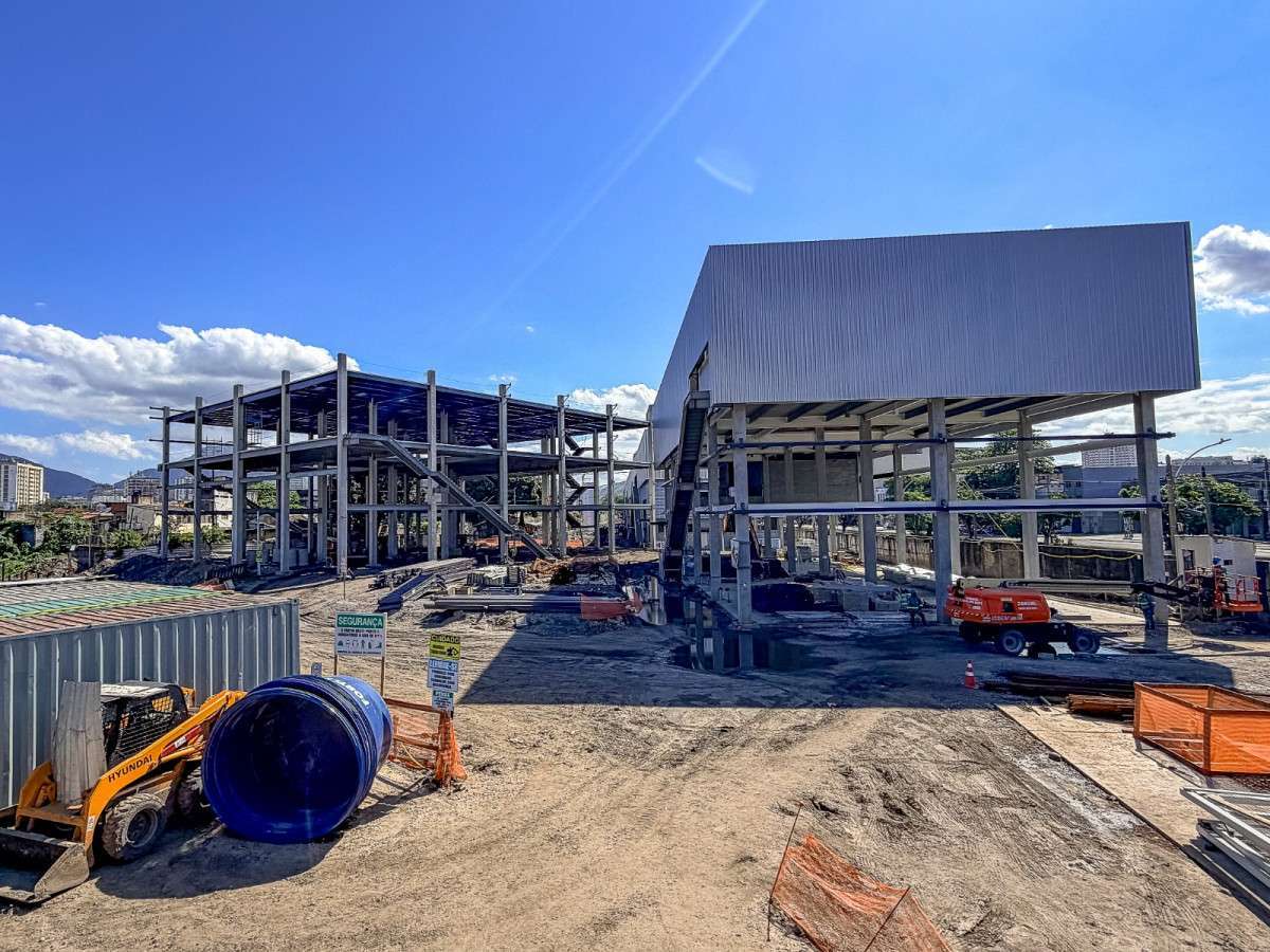 Obras da F&aacute;brica do Samba avan&ccedil;am na Leopoldina