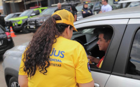 For&ccedil;as de seguran&ccedil;a promoveram a Blitz do Autismo em &Aacute;gua Quente (DF)