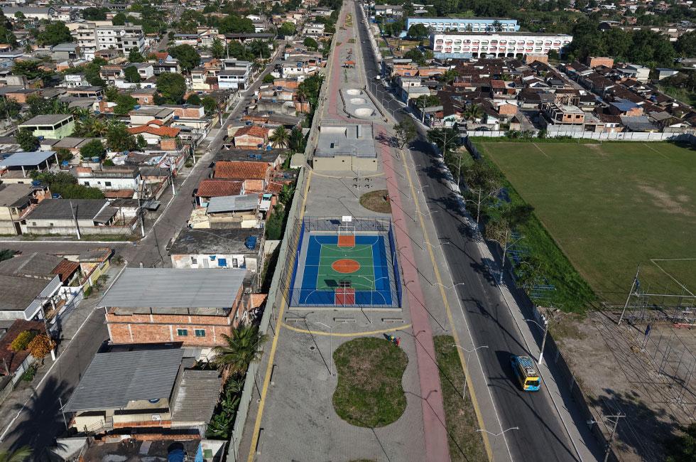Prefeitura de Caxias entrega obras feitas no Canal Roncador