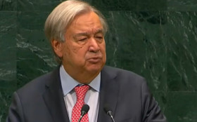 Em &uacute;ltimo discurso na Assembleia da ONU, Guterres cobra reforma global e alerta para guerras e IA