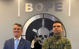 Coluna Magnavita | Presidente do TRE‑RJ se re&uacute;ne com o comandante do Bope para tratar da seguran&ccedil;a do primeiro turno das elei&ccedil;&otilde;es
