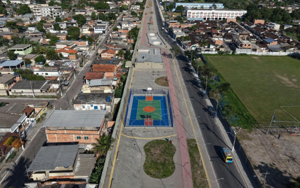 Prefeitura de Caxias entrega obras feitas no Canal Roncador