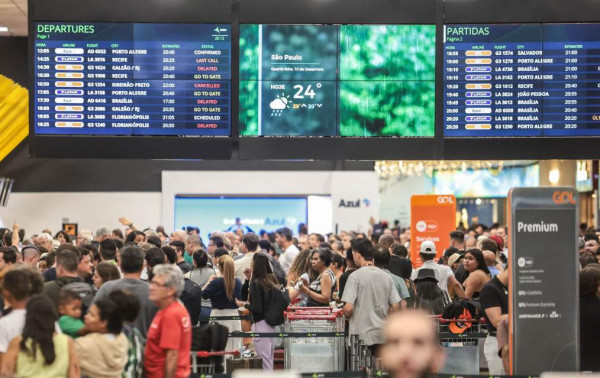 Brasil supera 68 milh&otilde;es de passageiros dom&eacute;sticos