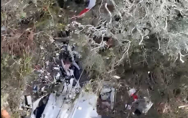 Helic&oacute;ptero &eacute; encontrado na serra catarinense com cinco mortos