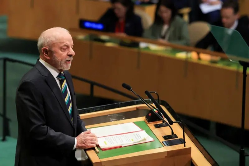 Na ONU, Lula diz que Brasil "continuar&aacute; soberano" e "n&atilde;o cabe no quintal de ningu&eacute;m"